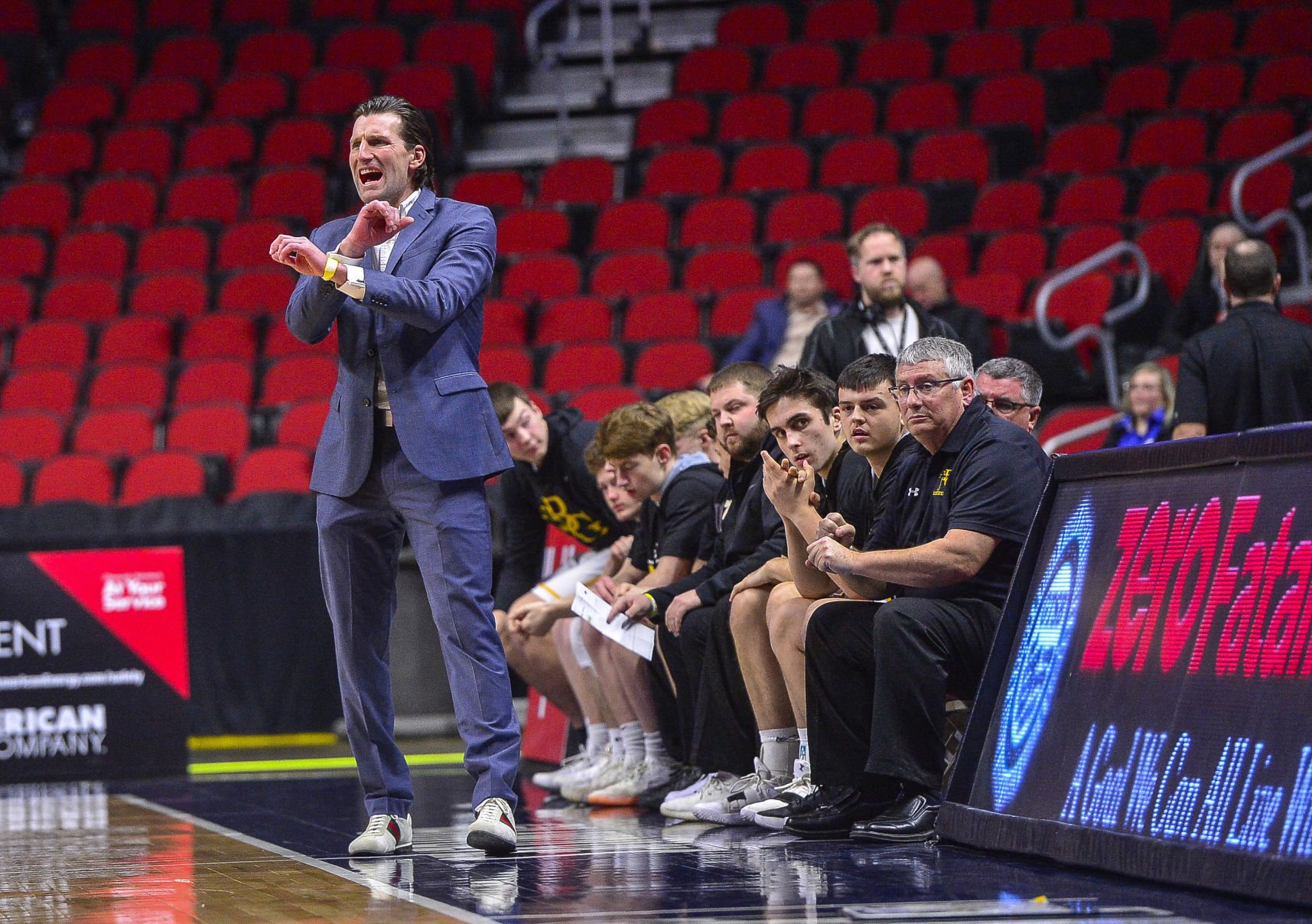 State Finals Bishop Garrigan 9